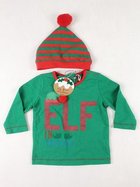 Elfovské tričko s čiapkou 